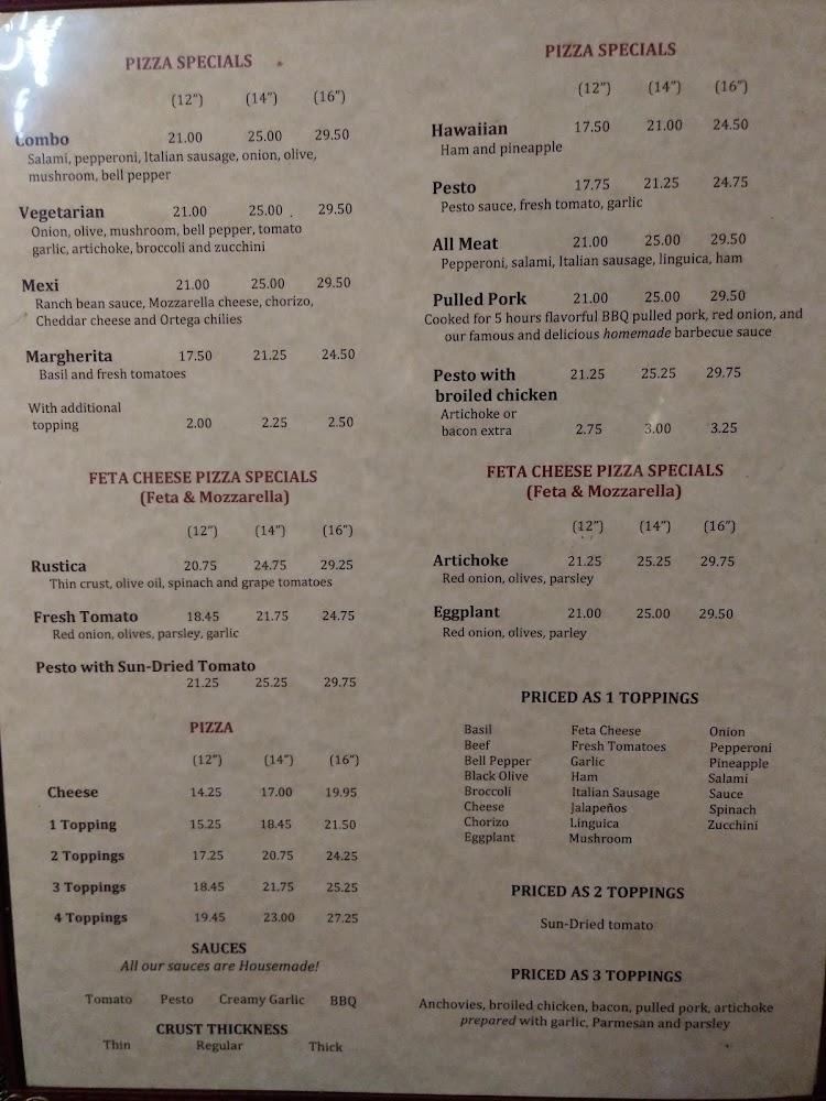 Village Pizza Restaurant Menu image 2